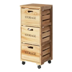 Opberg trolley hout met lades Five®