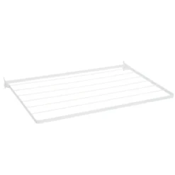 Opklapbaar droogrek 90 cm wit - Classic by Elfa