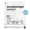 Oprolbare vacuümzak 2x small en 3x medium Ezystorage