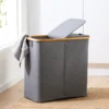 Opvouwbare wasmand 2-vaks 87 liter Ezystorage