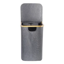 Opvouwbare wasmand 2-vaks 87 liter Ezystorage