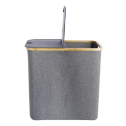 Opvouwbare wasmand 2-vaks 87 liter Ezystorage