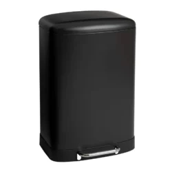 Pedaalemmer 50 liter zwart Five®