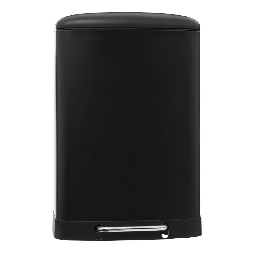 Pedaalemmer 50 liter zwart Five®