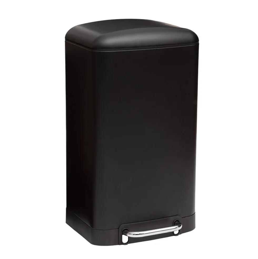 Pedaalemmer 30 liter zwart Five®