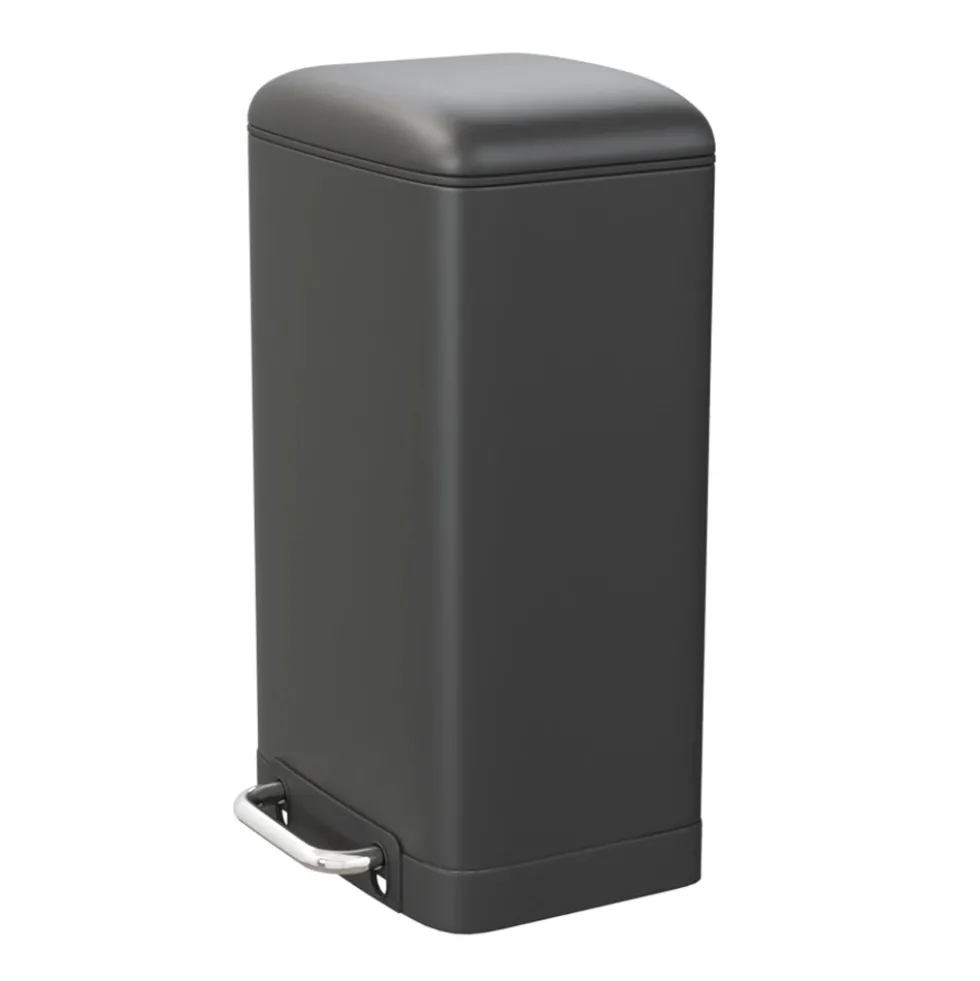 Pedaalemmer 30 liter zwart Five®