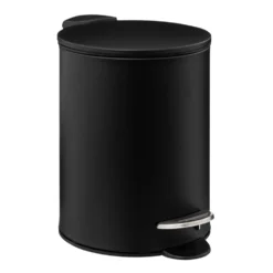 Pedaalemmer 3 liter zwart Five®