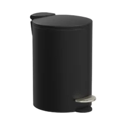 Pedaalemmer 3 liter zwart Five®