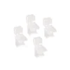 Plankclips set van 4 transparant - Classic by Elfa