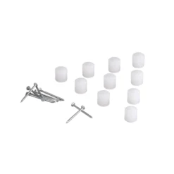 Plankpennen set van 10 wit - Classic by Elfa
