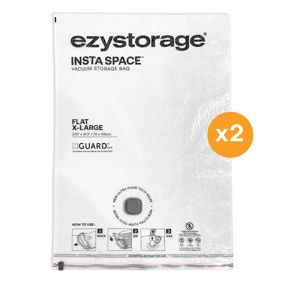 Platte vacuümzakken 2x extra large Ezystorage
