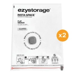 Platte vacuümzakken 2x medium Ezystorage