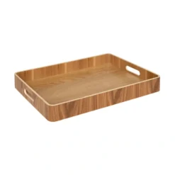 Rechthoekig houten dienblad Five®