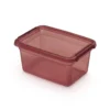 Rode stevige opbergbox 1.5 liter Orplast - BaseStore
