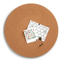 Rond prikbord kurk Ø44cm Zeller Present