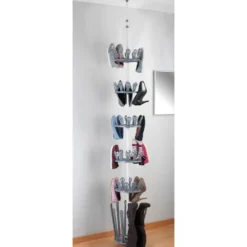 Schoenen carrousel telescopisch zwart Wenko