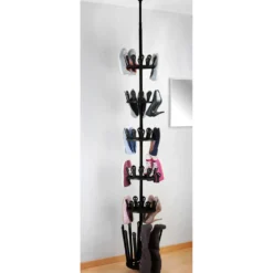 Schoenen carrousel telescopisch zwart Wenko