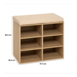 schoenenkast met bankje 6 paar Five®