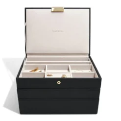Sieradenbox Stackers Classic - Black Gold