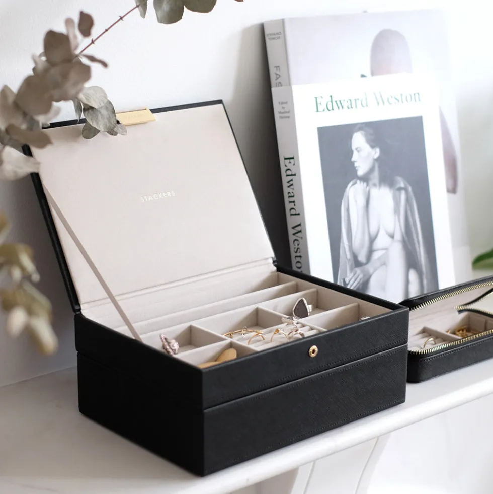 Sieradenbox Stackers Classic - Black Gold