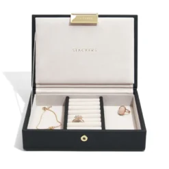 Sieradendoos Stackers Mini - Black Gold
