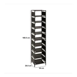 Smalle hoge schoenenrek 10 paar Five®