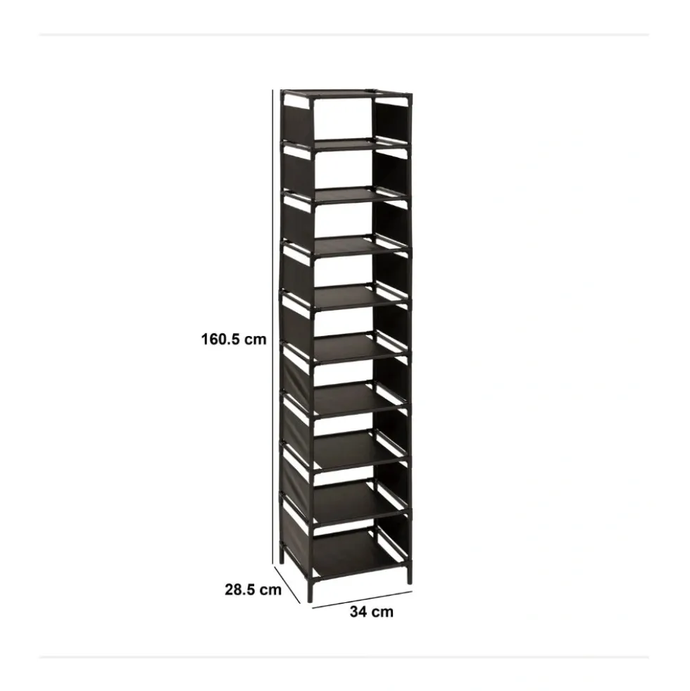 Smalle hoge schoenenrek 10 paar Five®