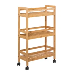 Smalle houten keukentrolley Five®