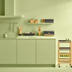 Smalle keukentrolley 2 uitschuifbare mandjes Five®