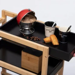 Smalle keukentrolley 2 uitschuifbare mandjes Five®
