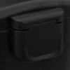 Smalle zwarte pedaalemmer 30 liter Five®