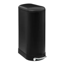 Smalle zwarte pedaalemmer 30 liter Five®