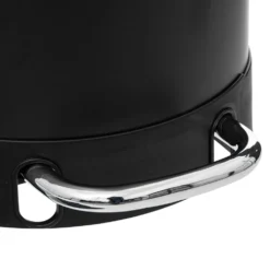 Smalle zwarte pedaalemmer 30 liter Five®