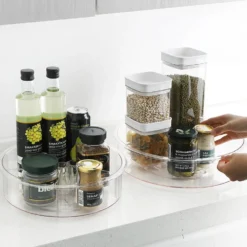 So Clever Draaiplateau hoog Small Ø25 Classic Clear