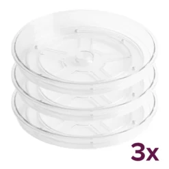 So Clever Draaiplateau Large Ø33.3 (voordeelbundel) Classic Clear