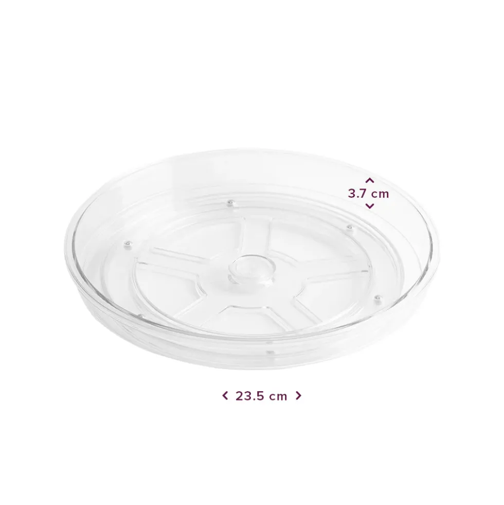 So Clever Draaiplateau Small Ø23.5 (voordeelbundel) Classic Clear