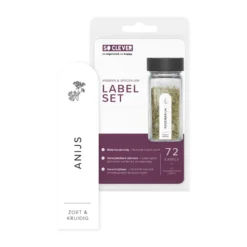 So Clever Kruiden Labels 72 stuks 15x60mm