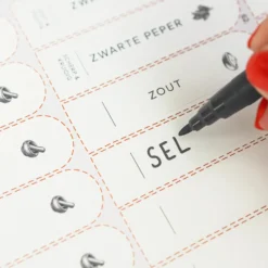 So Clever kruidenset 12 Kruidenpotjes 120 ml met 15x60mm Labels