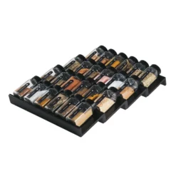 So Clever kruidenset Kruidenrek Lade met 24 Kruidenpotjes en 72 Labels