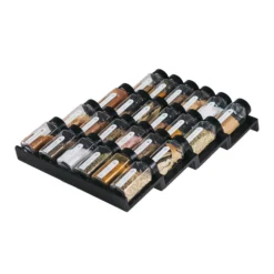 So Clever kruidenset Kruidenrek Lade met 24 Kruidenpotjes en 72 Labels