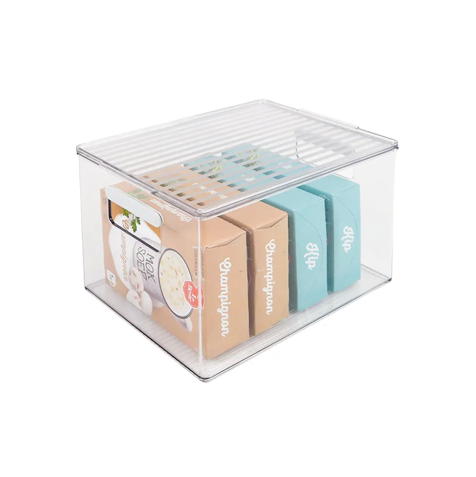 So Clever Opbergdoos medium met deksel Classic Clear