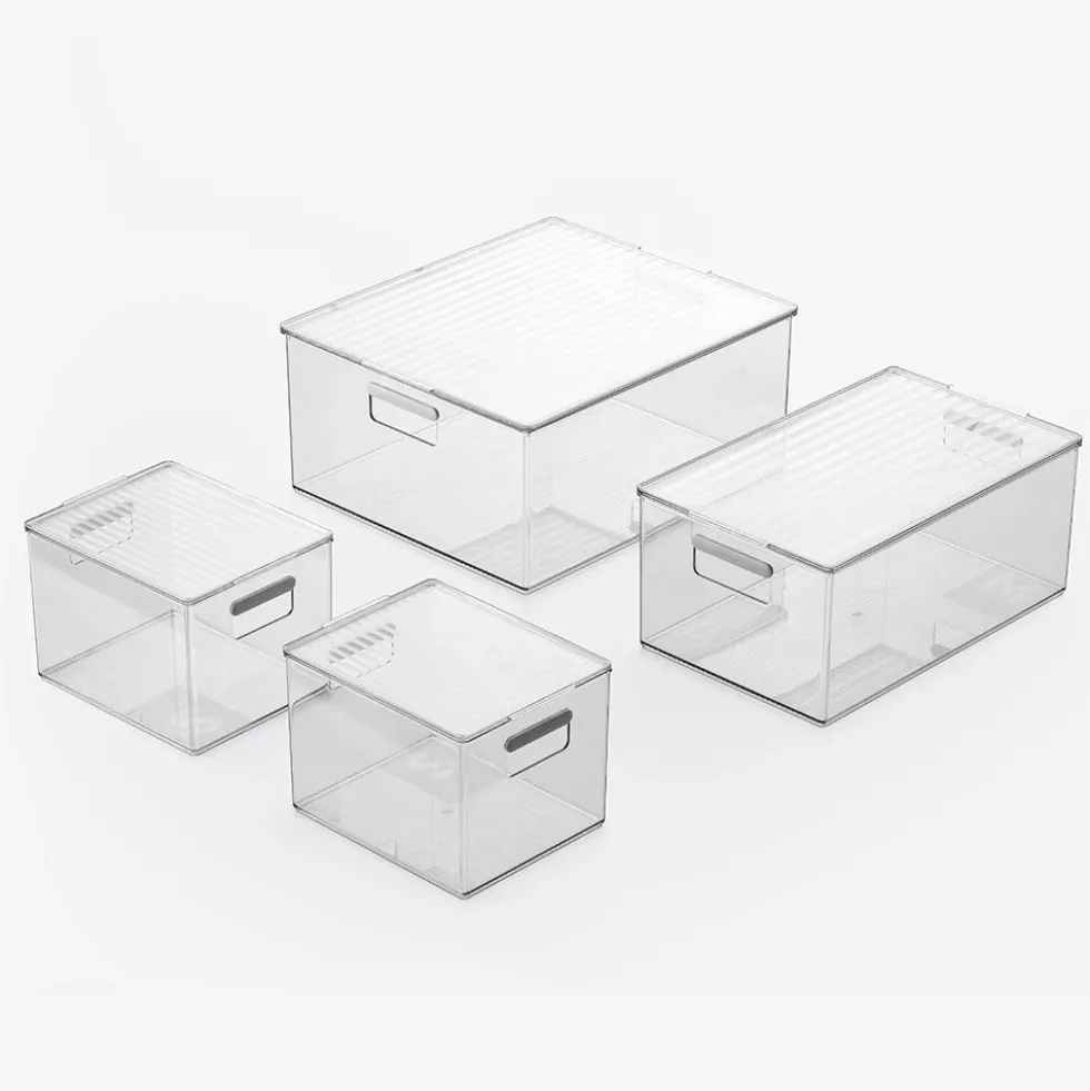 So Clever Opbergdoos small met deksel Classic Clear