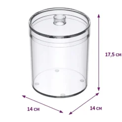 So Clever x Vacane kunststof Voorraadpot 1.7 liter