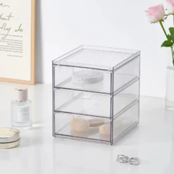 So Clever x Vacane Opbergbakje met 3 Lades 15.2 cm