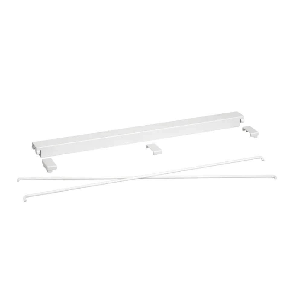 Stabilisatieset 60 cm wit - Classic by Elfa