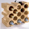 Stapelbare flessenhouder 15 flessen Mottez