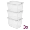 Stevige opbergbox 60 liter (voordeelbundel) Orplast - BaseStore