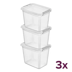 Stevige opbergbox 20 liter (voordeelbundel) Orplast - BaseStore
