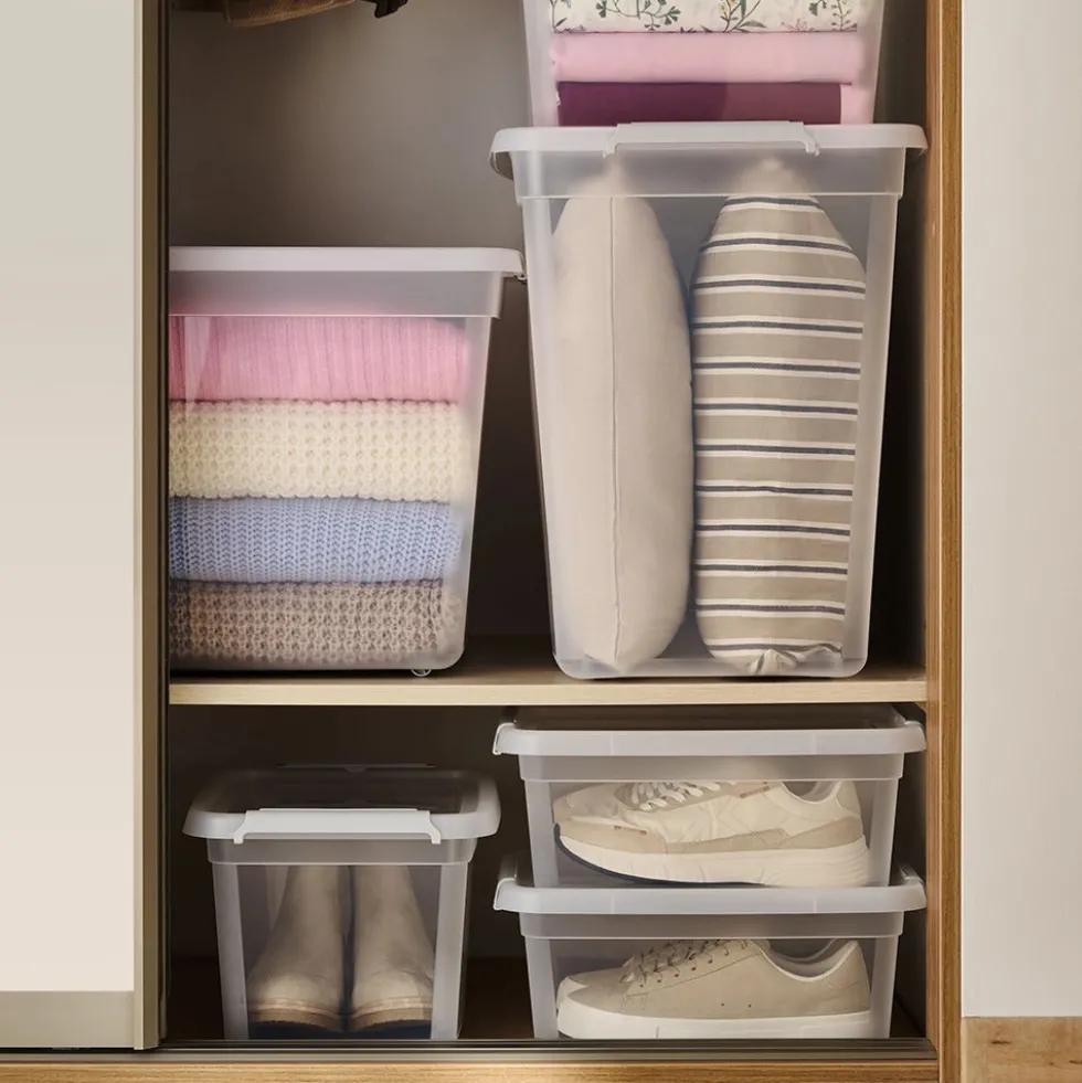 Stevige opbergbox 15 liter (voordeelbundel) Orplast - BaseStore