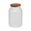 Stijlvolle luchtdichte glazen voorraadpot 3 liter Five®
